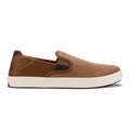 Olukai Tan/Dark Wood Lae'ahi Kapa Men's Corduroy Slip-On Sneakers/Casual Shoes 10446-3463