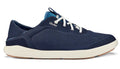 Olukai Trench Blue and Off White Moku Pae Mens No Tie Boat Shoes 10472-DE18