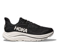 Hoka Black/White Clifton 10 Men's Wide Width Running Shoes 1162032-BWHT