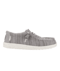 Hey Dude Grey Wally Stretch Sox Men's Casual Shoes 41898-030