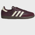 Women's Samba OG Shoes Maroon / Cream White / Gold Metallic