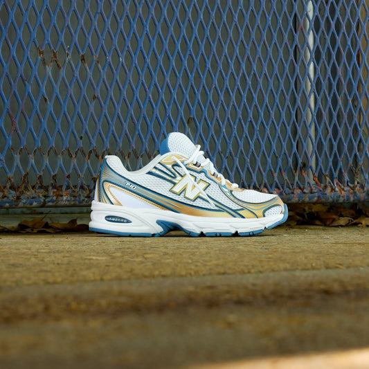 Mens New Balance 740 (Heron Blue/Metallic Gold) - U740HB2