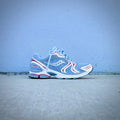 Mens Saucony ProGrid Triumph 4 (Blue/White)