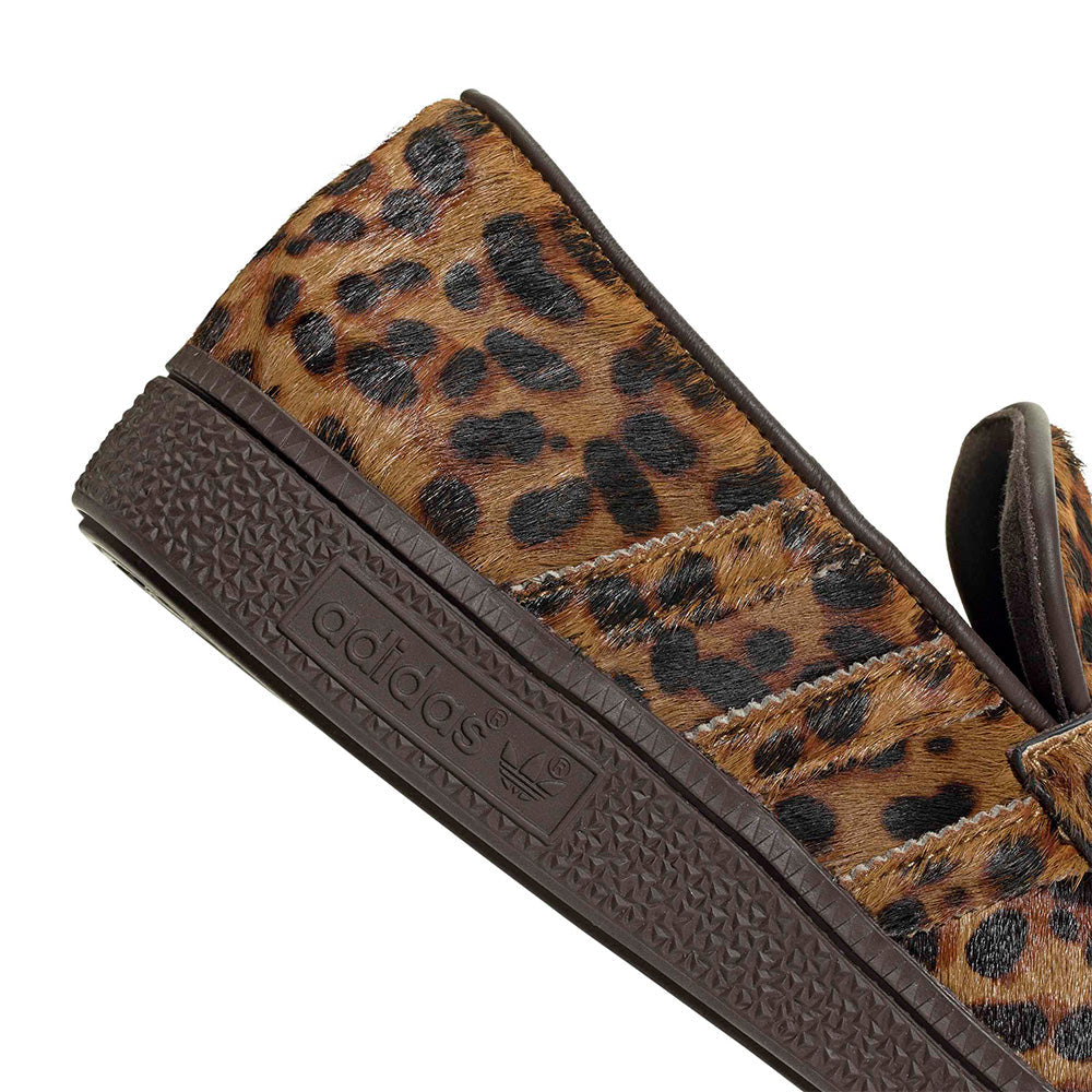 Adidas Women's Handball Spezial "Pony Hair" Loafer - Leopard