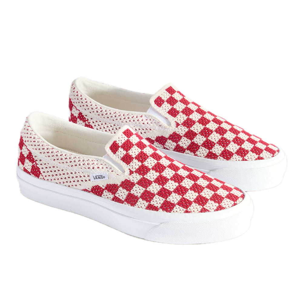 Vans LX Slip-On 98 EK Checkerboard - Red