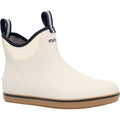 Xtratuf Ivory Navy Men's 6 inch Ankle Deck Boot XMAB100