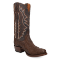 DanPost Brown/Brown Anders Ostrich Leg Men's 13 inch 7-Toe Boots DP3103