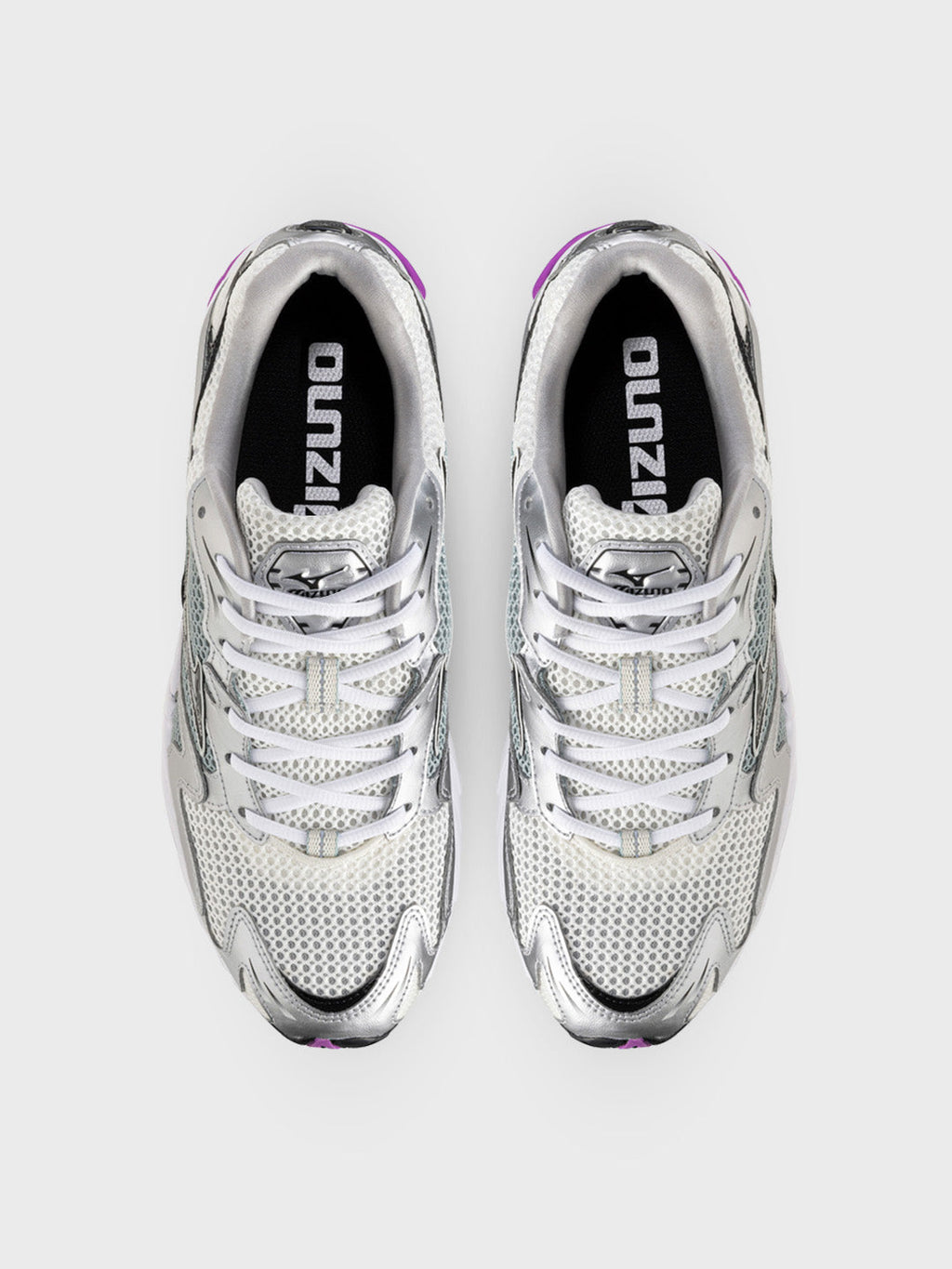 Mizuno Wave Rider 10 Sneakers | Snow White/Black
