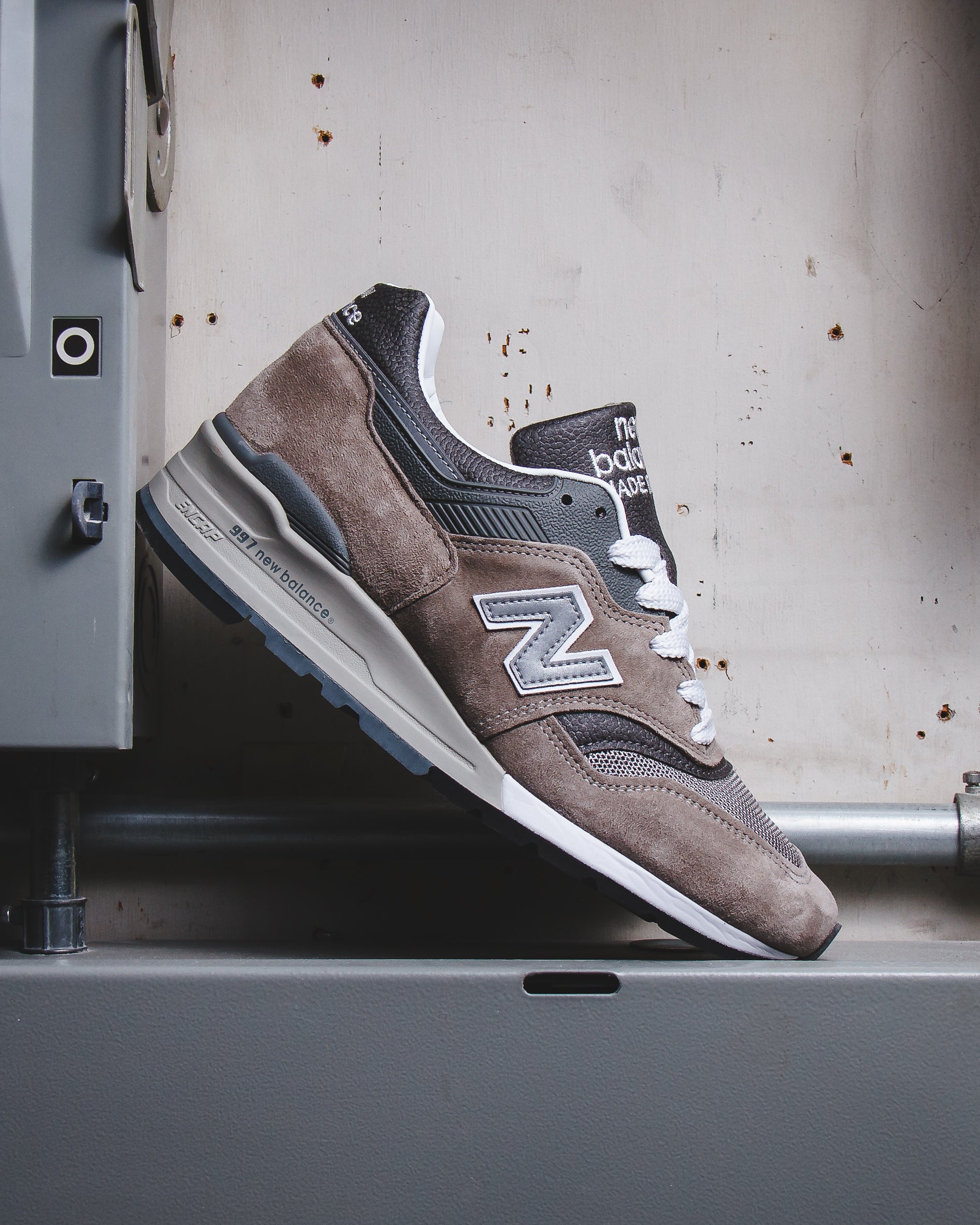 New Balance Unisex MADE in USA 997 Gray U997GY