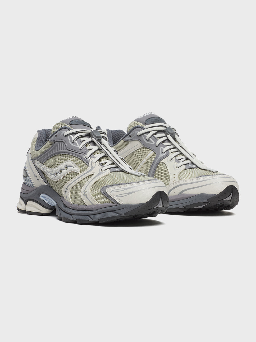 Saucony Progrid Triumph 4 Sneakers | Green/Grey
